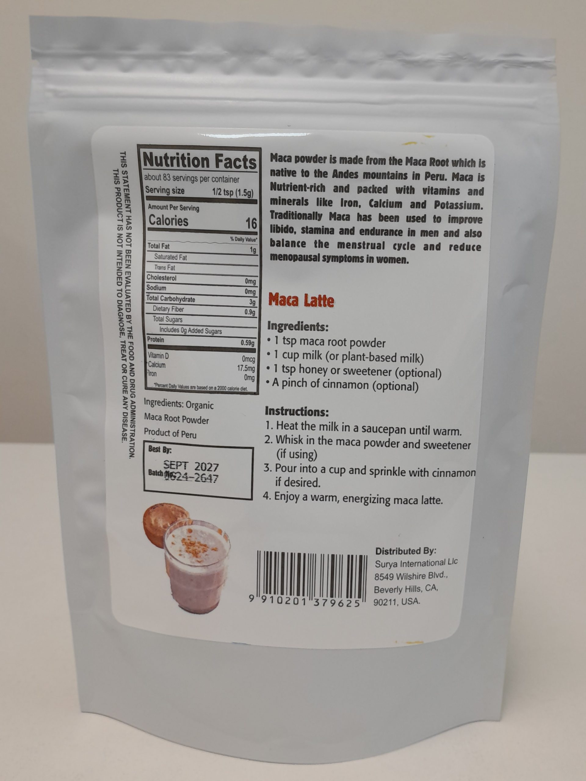 Nutrition Facts