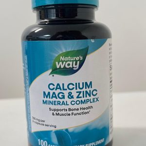 Nature's Way Calcium, Mag & Zinc Mineral Complex